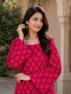 Lw 9341 Cotton With Bandhej Print Top With Bottom Collection